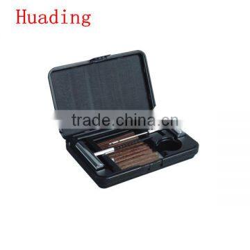 34PCS Tire repair tools kit :1 pc-Heavy-duty aluminum T-handle Insert tool 1 pc-Heavy-duty aluminum T-handle Spiral probe Ceme