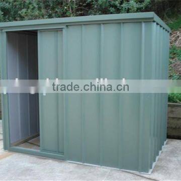 Economic metal garden shed/China prefab storage shed