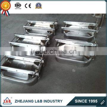 stainless steel tank middle square manway/manway covers