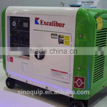 New Performance Model SS7500DS-1 5500w Mini Movable Single Phase Super Silent Diesel Generator For Daily Use photo-2