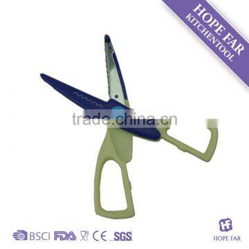 K637 Plastic Coated Colorful Photo Cutting Scissors photo-2