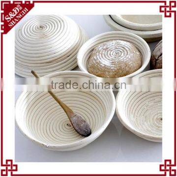 Handmade Cheap Price Round Small Bread Proofing Banneton Basket photo-6