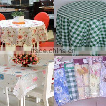 table cloth with beautiful printing