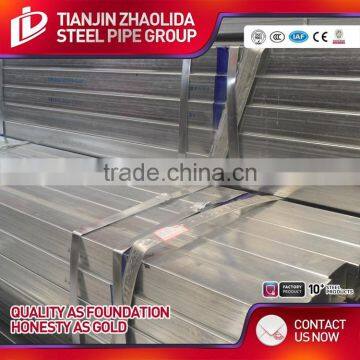 BS1387 SCH 40 60 ERW ms Galvanized Square Pipe for Fence Post photo-6