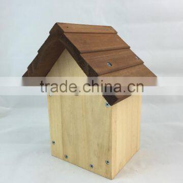 Wooden Bird's Nest Cage,new Unfinished Wooden Bird House Wholesale in Factory photo-2
