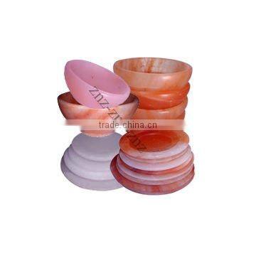 Himalayan salt Bowls and Plates