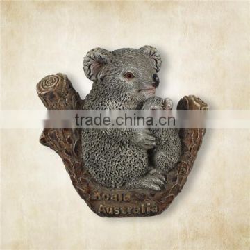 Resin koala fridge magnet