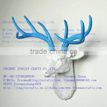 Silver Resin Unicorn Wall Hanging Decoration photo-6