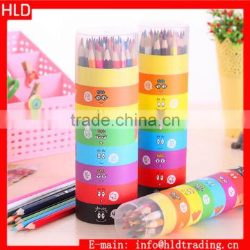 Factory Wholesale Anti Breaking Non Toxic 48 pcs Wood Drawing Colored Pencil Set