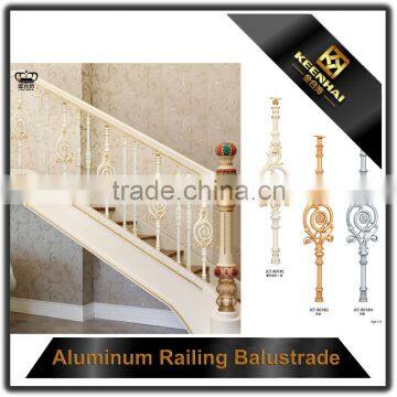 Luxury Design Decorative Powder Coated Aluminum Indoor Stair Baluster photo-6