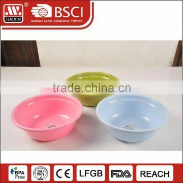 Wholesale modern plastic bathroom hand wash basin face wash basin water storage basin