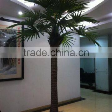 Home Garden Edging Decorative 5ft to 16ft Height Outdoor Artificial Green Plastic King Palm Leaf Products EDS06 0801 photo-4