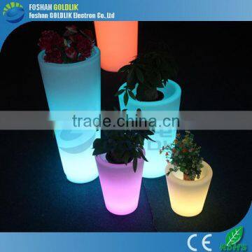 Science Hall Decorative Color Changing Solar LED Flower Pot Light