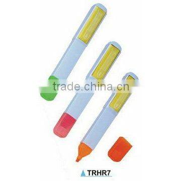 Highlighter Pen with note sticker/ promotional highlighter