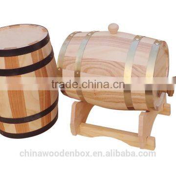 new hot selling Wooden OAK wine painting barrel