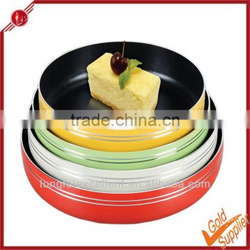 Round aluminum 26-32CM rice cake mould&plum colorful cake mould sets&silicone cake mould