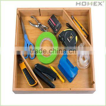 Day -to Day Use Bamboo Drawer Organizer/Homex_BSCI