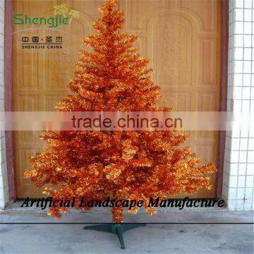 SJZJN 1529 Red Colour Fantastic Pine /Neddle Christmas Tree for Sale