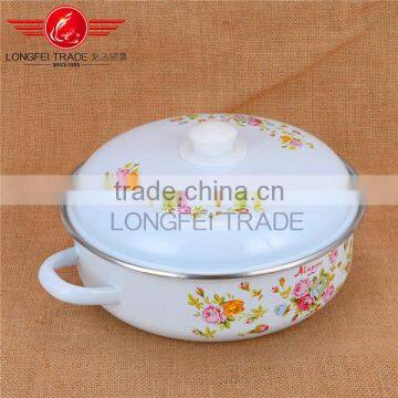 High Quality 20cm Enamel Deep Frying Pot / Enamel Frier photo-3