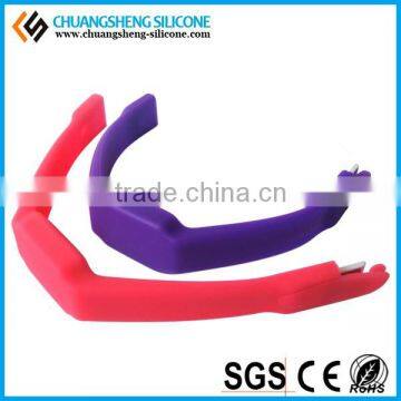 Leather Silicone Watch Strap for Mobile Watch Phone photo-2