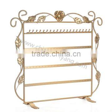 Metal Jewelry Display Stand Flower Earrings and Necklace Display photo-6