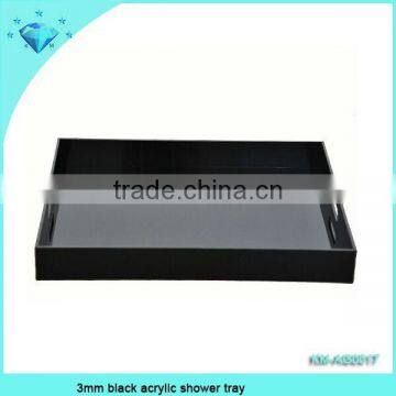 3mm Black Acrylic Desk Storage Boxes photo-5