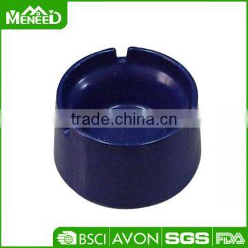 High based melamine ashtray bin, dark blue old floor standing ashtray