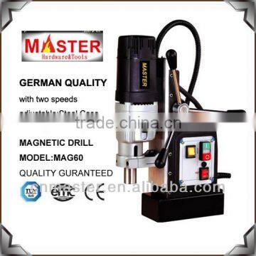 German Quality Hot Sell Magnetic Base Drill With 2 Speeds Drill Machine for Sale(MAG32/60)60mm photo-2