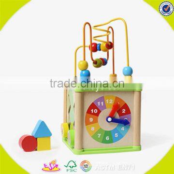 2017 Wholesale Baby Wooden Play Cube Newest Kids Wooden Play Cube Fashion Children Wooden Play Cube W11B123 photo-2