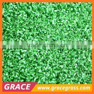 Environmetal No Sand Infill Plastic Synthetic Grass Carpet photo-4