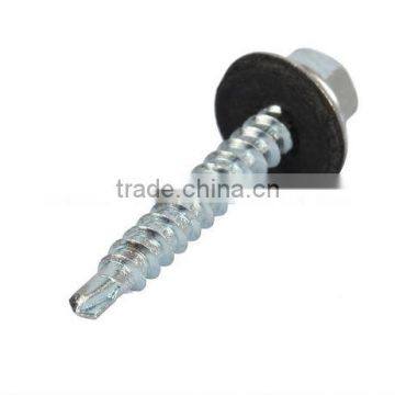 Galvanized Hex Head Self Drilling Tex Screw With Washer photo-2