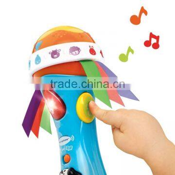 China Factory Kids Singing ProjectionToys Musical Instrument Toy Microphone photo-2