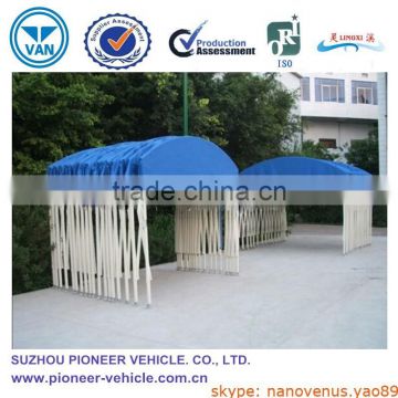 Outdoor car parking shelter with steel frame(ISO Approved)