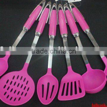 Nylon kitchen Utensil series w/plating handle