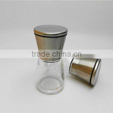 Amazon Top Selling 18/8 Stainless Steel Salt and Pepper Grinder Set photo-6