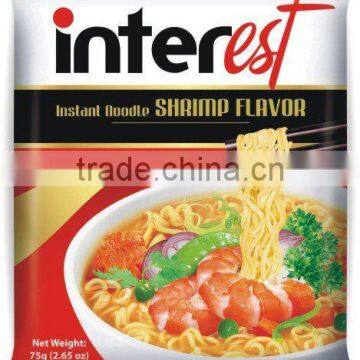 Shrimp Flavor instant noodles