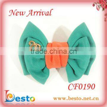 CF0190 Custom decorative cute handmade baby hair clip bow