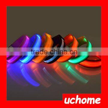 UCHOME Flash Led Arm Bands Running Flashing Led Band Flash Bands For Cycling Skating Party Shooting