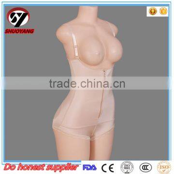 2017 Shuoyang Wholesale Cheap Shapewear Ultra Slim Body Shaper With Open Crotch photo-4