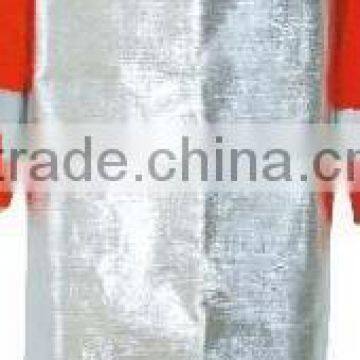 Fire aprons foil, aluminum foil temperature apron, baking aprons, insulated aprons, barbecue aprons