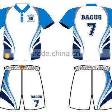 Custom design Sublimation Soccer Jersey and shorts TVPSC221