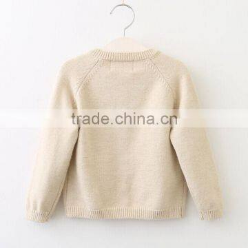 Hotest Sale Child Models Top 100 Knitwear Cardigan Design Beautiful Girls Sweater photo-2