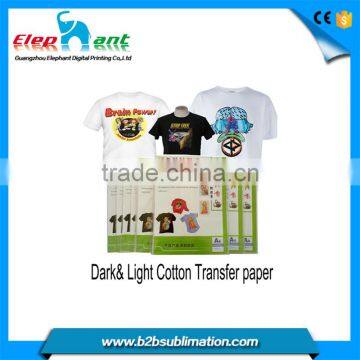 best price a3 opaque heat transfer paper for plastic