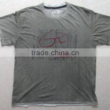 mens short sleeve t-shirt, cool pigment dyed t-shirt