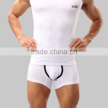 New Arrival 2014 Men Slim Bodysuit Men'S Slimming Vest SB2236 photo-4