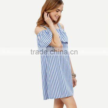 Maxnegio Fashion Gilrs One Piece Ruffle Party Dress photo-4