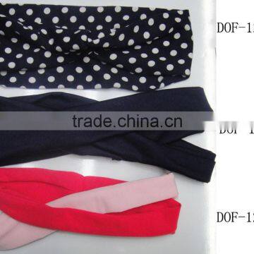 Fashion New Hot Jersey Designer Cotton Hairband