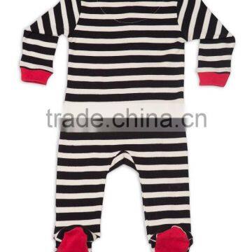 Organic Cotton Side Zipper Romper