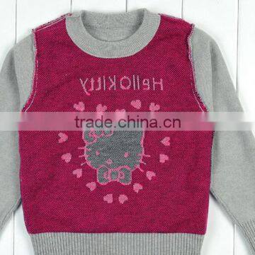 Latest Style China Factory Crewneck Hello Kitty Cute Baby Sweater photo-3