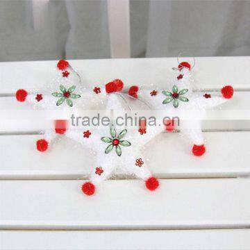 HD1050 Pretty Christmas tree decoration bubble pentagram hangings